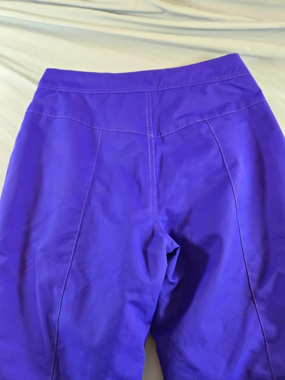 Obermeyer Teen 14-16 Purple Snow Pants with Zipped Pockets